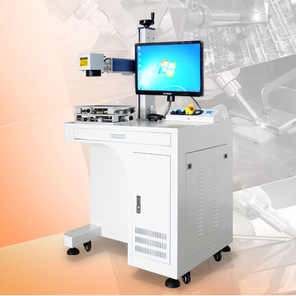 Fiber Laser Marking Machine 30W - 30 W 50 W 100 W