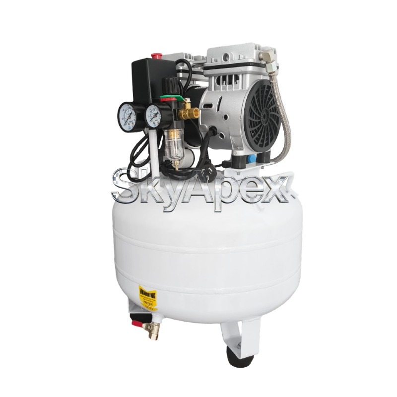 Medical Supplies - Zahnärztlicher Ölfreier Geräuscharmer Luftkompressor Tragbarer Hochdruck-Inflator
