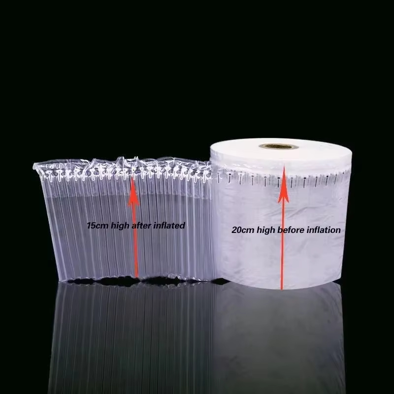Air Bubble Wrap Roll Packaging - 50M Stoßfeste Luftpolsterfolie, Blasenverpackungsfolie, Aufblasbare Luftpolsterung