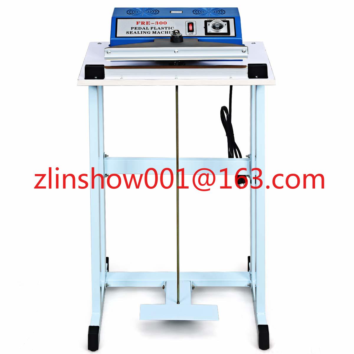 Plastic Bag Impulse Heat Sealer - Elektrisches Pedal-Impuls-Heißsiegelgerät für 400-mm-Verpackungsbeutel aus Kunststoff.