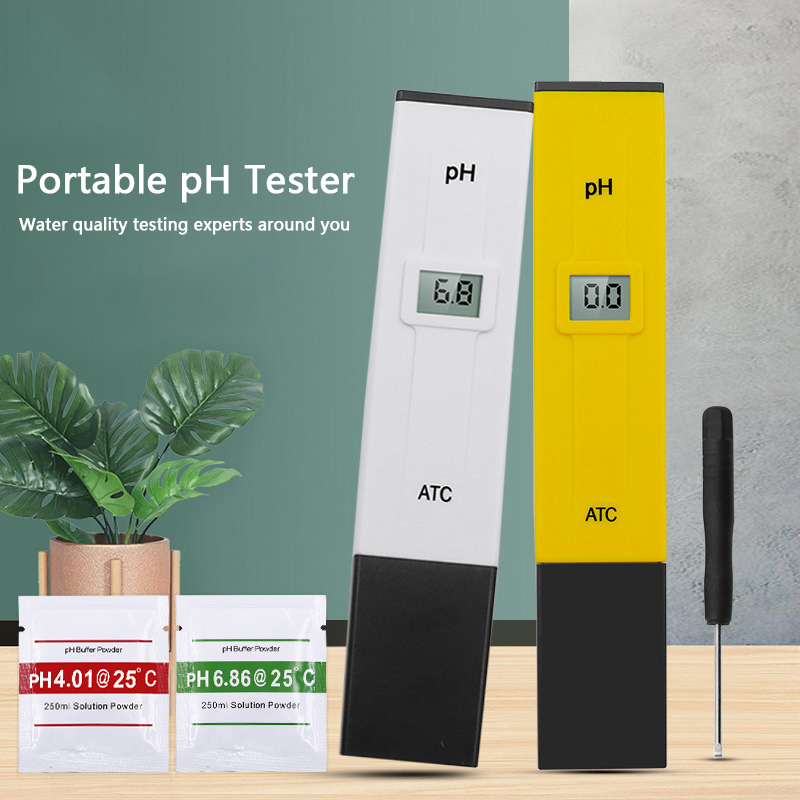 Ph Meter Digital Water Tester - PH-Meter, digitaler PH-Tester, Wasserqualitätstester, Säuremessgerät, Wasser,