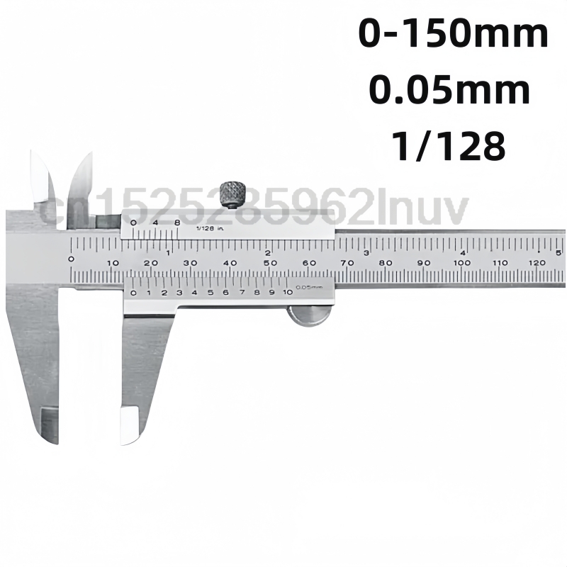 Digital Caliper 150Mm Stainless Steel - CNC-Messschieber 530-118, 8 Zoll, 0–200 mm,