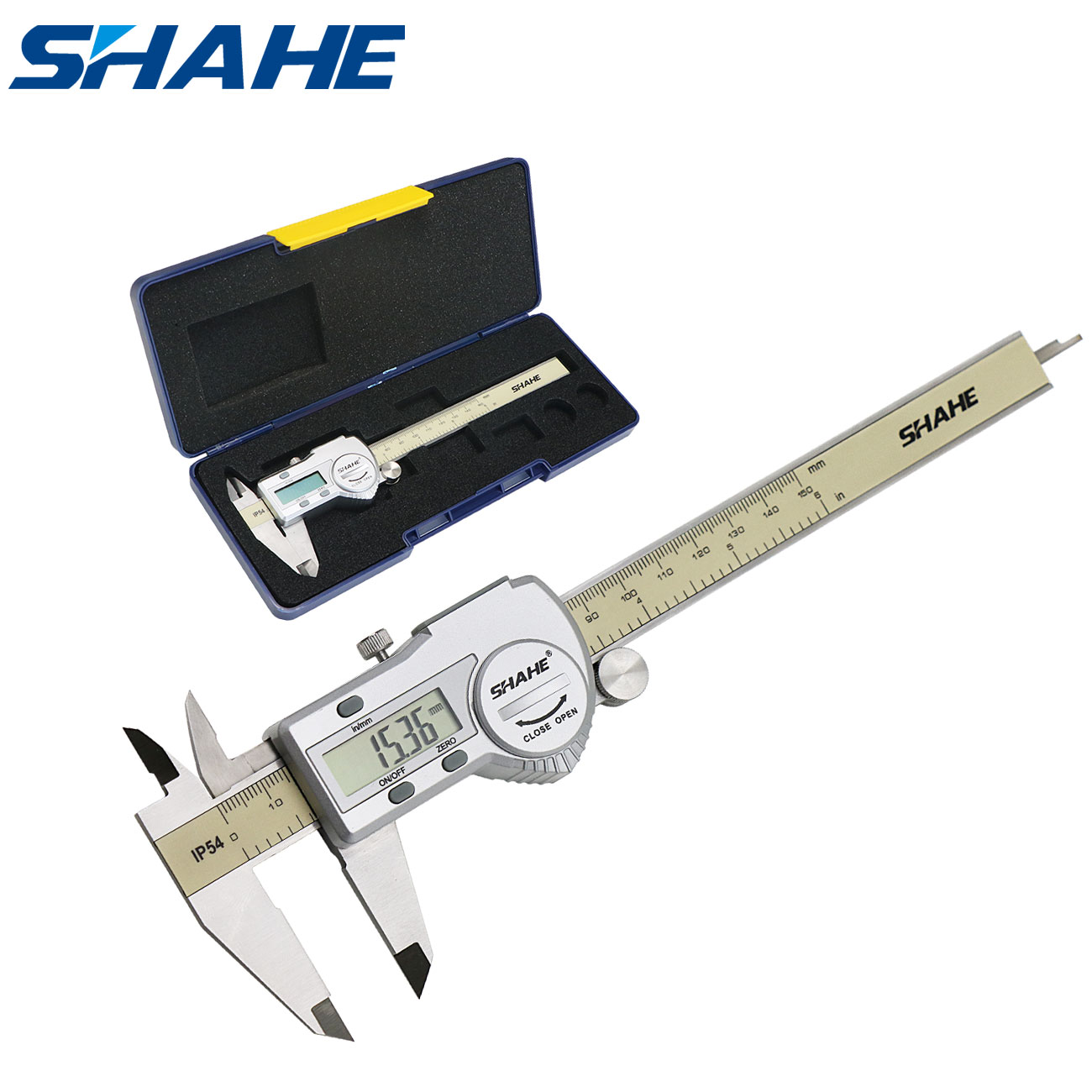 Digital Caliper 150Mm Stainless Steel - Shahe Digitale Messlehre 0-150 mm, IP54,