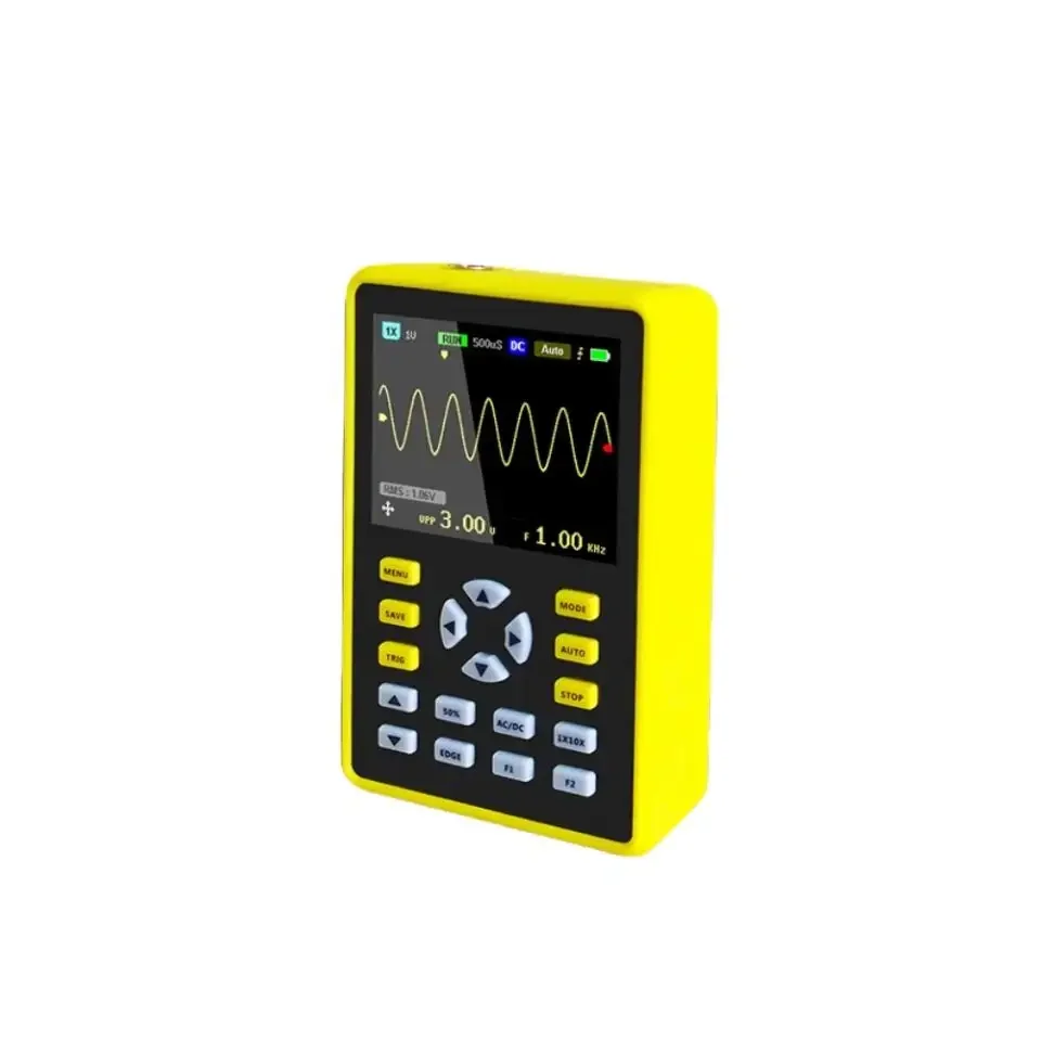 Fnirsi Digital Oscilloscope Handheld - Handgehaltenes kleines Mini-Oszilloskop 100MHz 500MS Abtastrate