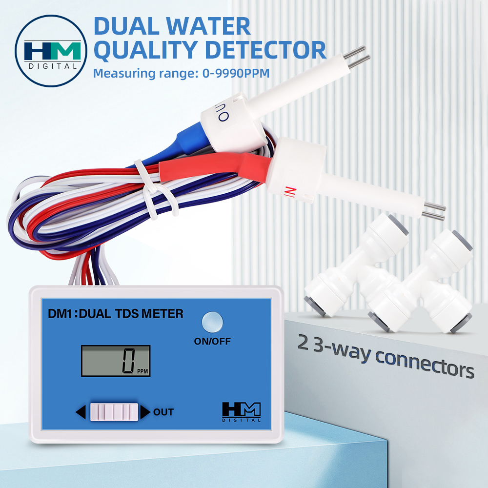 Ph Meter Digital Water Tester - DM1 Dual TDS Wasserqualitätstester DM2 Dual