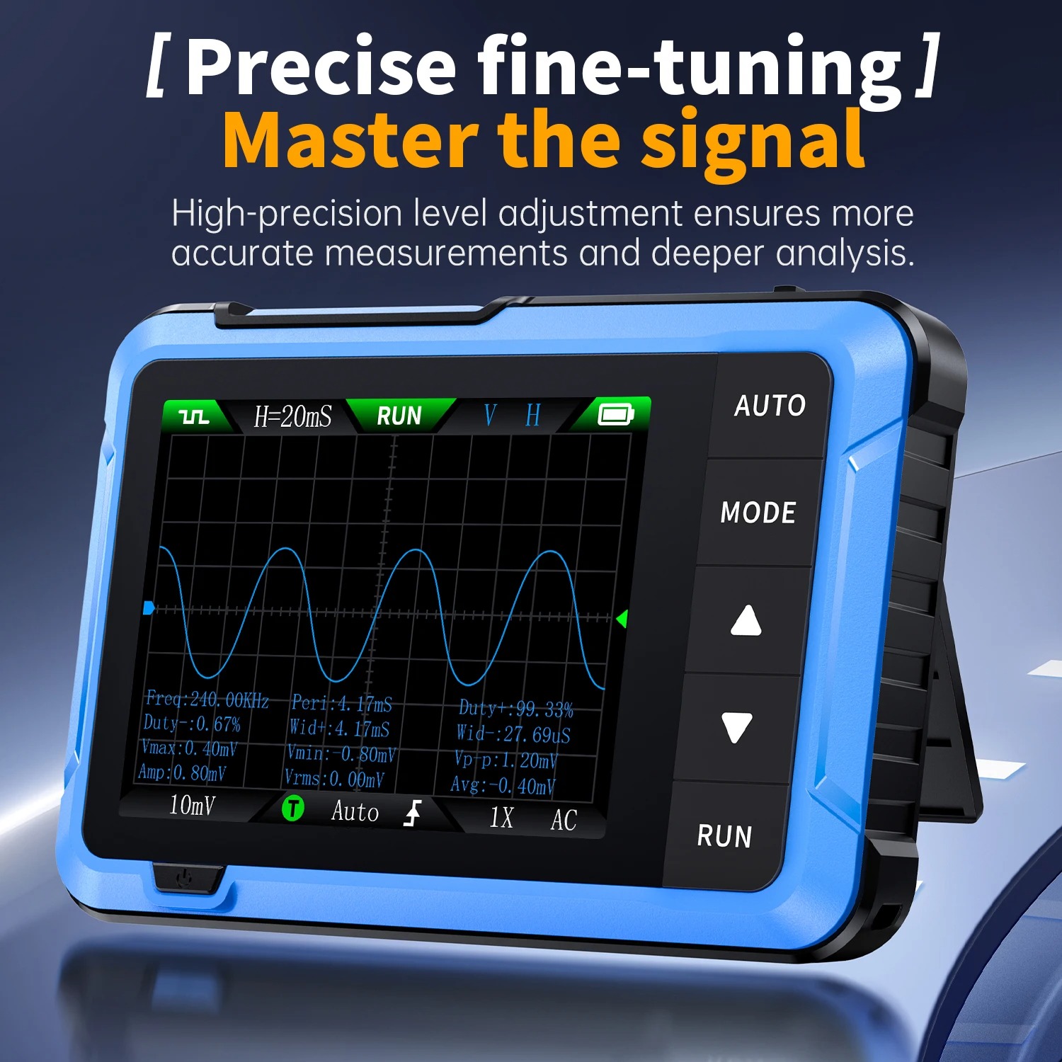 FNIRSI DSO510 Neues 10MHz Mini – Fnirsi Digital Oscilloscope Handheld Bewertung und Preis