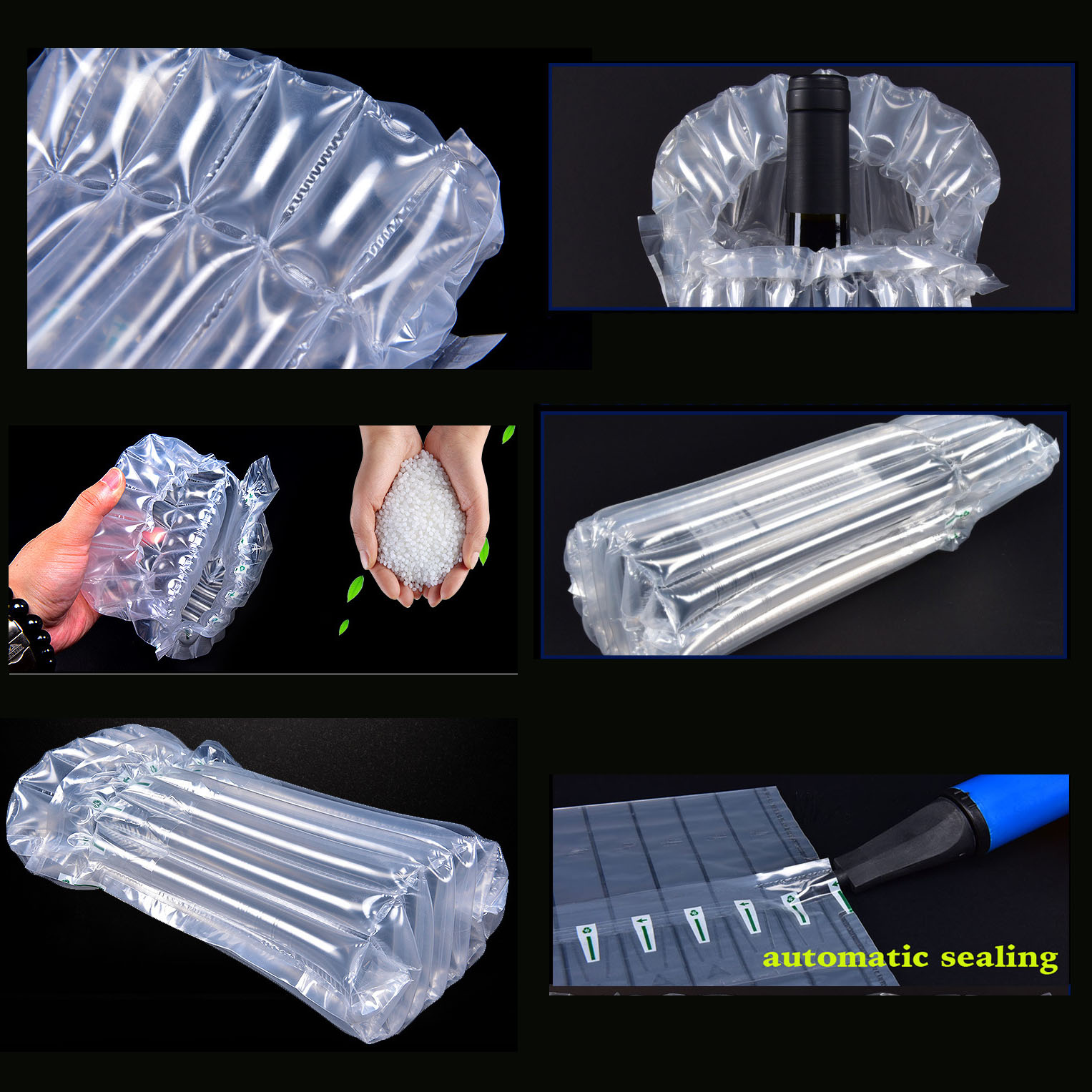 Aufblasbarer Luft puffer fülle – Air Bubble Wrap Roll Packaging Bewertung und Preis