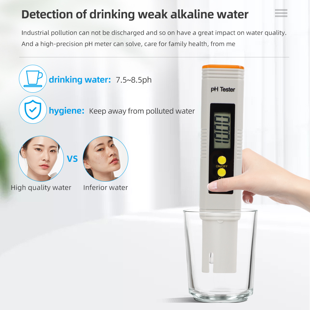 Digitaler pH-Meter-Stift Wasse – Ph Meter Digital Water Tester Bewertung und Preis