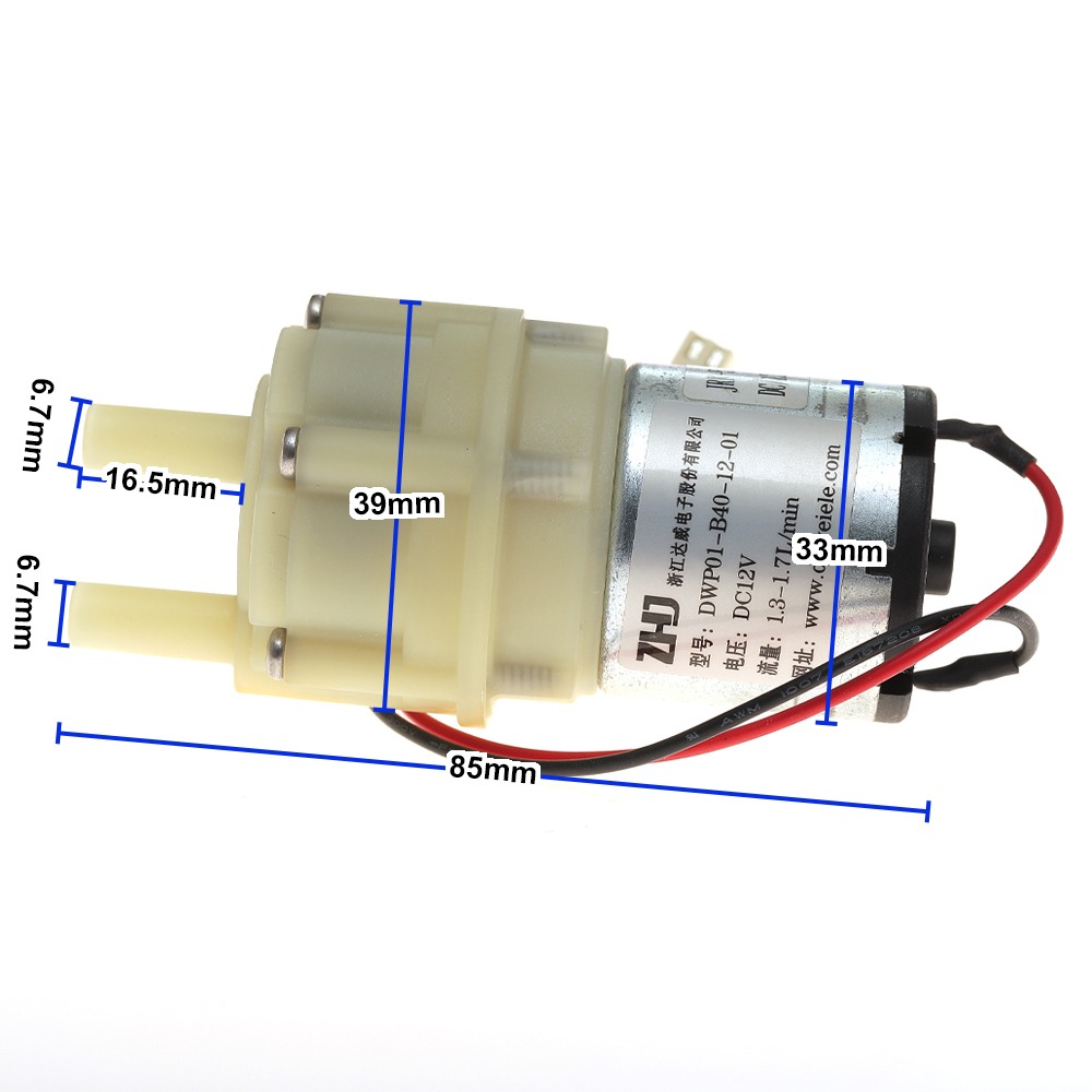 DC6-12V Kleine 528-Wasserpumpe – Mini Peristaltic Pump 12V Bewertung und Preis