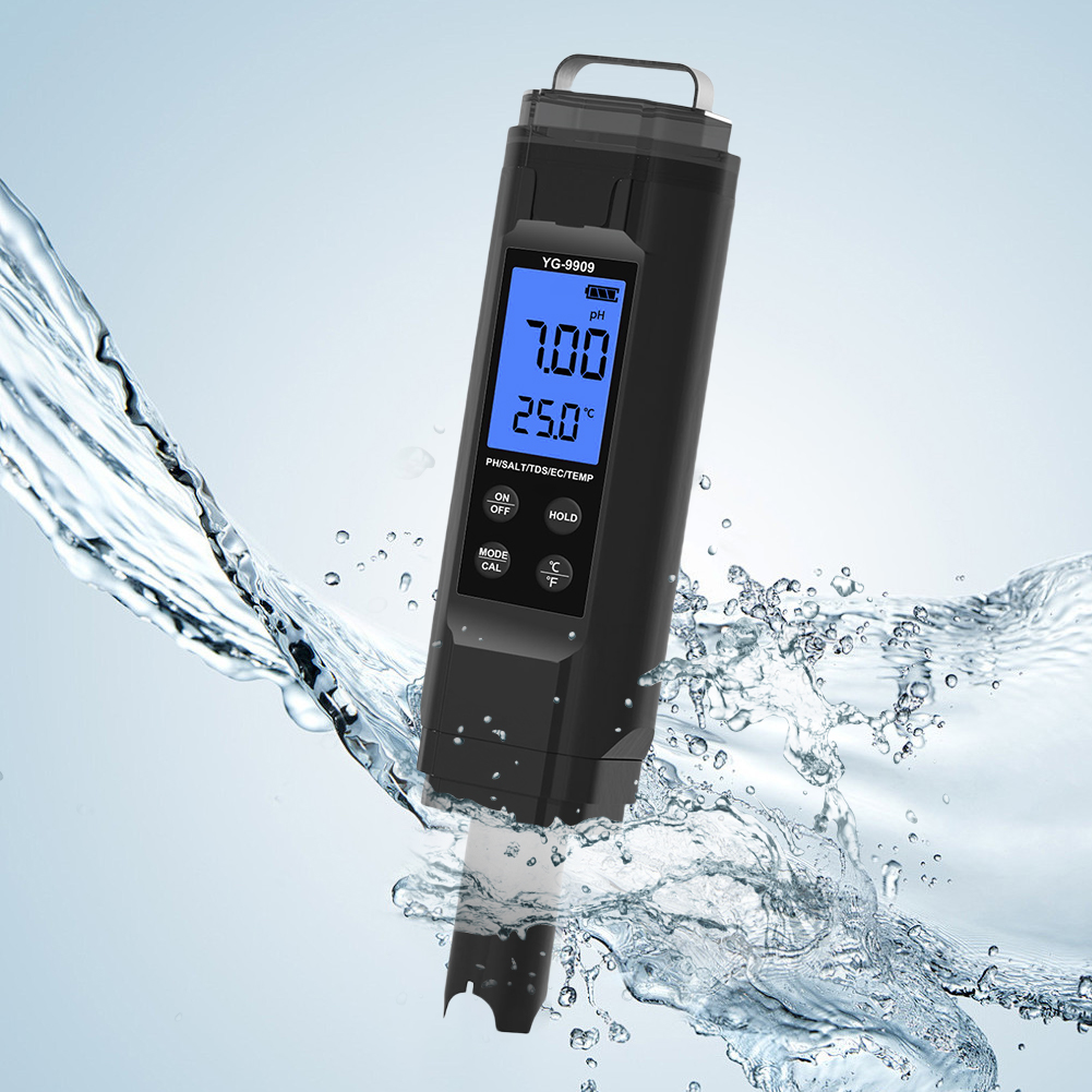 5-in-1 Digitaler Wasserqualitä – Ph Meter Digital Water Tester Bewertung und Preis