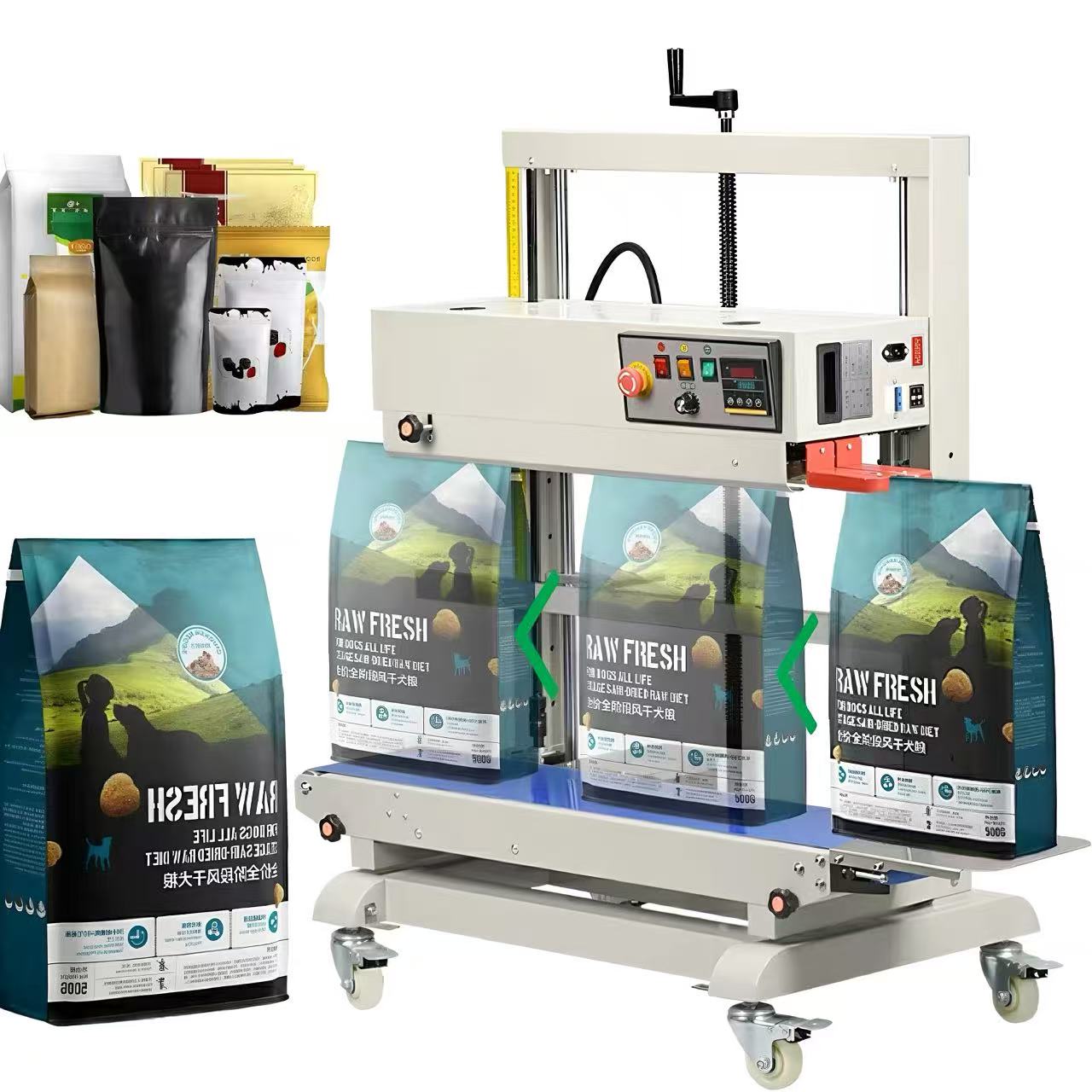 Vertikaler Kontinuierlicher Ba – Plastic Bag Impulse Heat Sealer Bewertung und Preis
