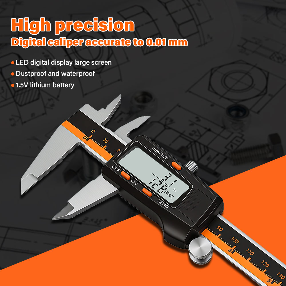 Nauwkeuriger Edelstahl-Digital – Digital Caliper 150Mm Stainless Steel Bewertung und Preis