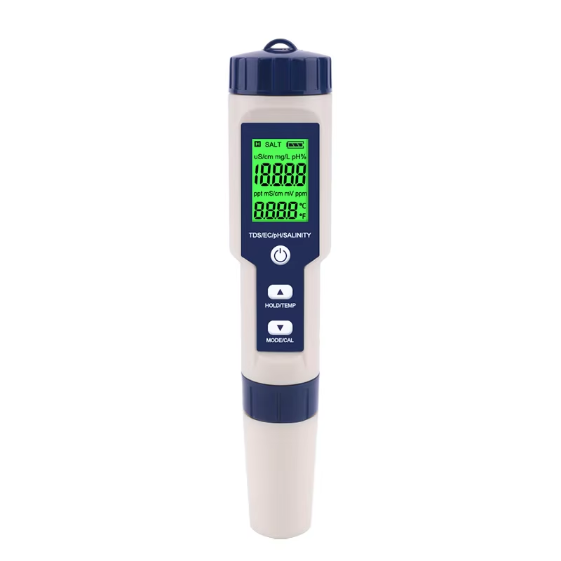 5-in-1 Digitaler PH-TDS-EC-Mes – Ph Meter Digital Water Tester Bewertung und Preis
