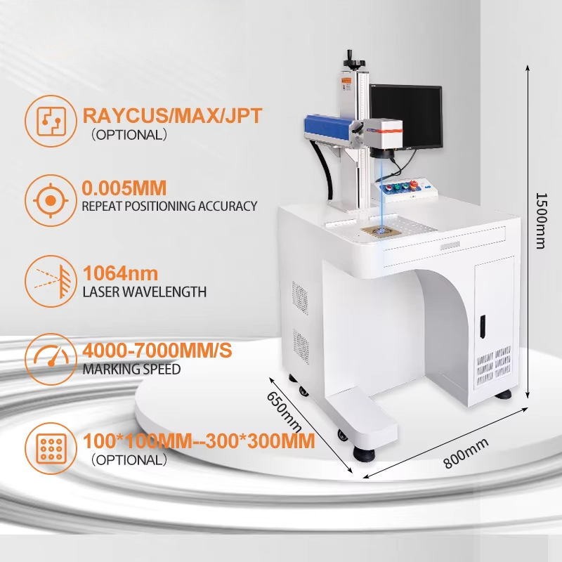 JUNFEI Jpt Raycus Galvo Co2 UV – Fiber Laser Marking Machine 30W Bewertung und Preis