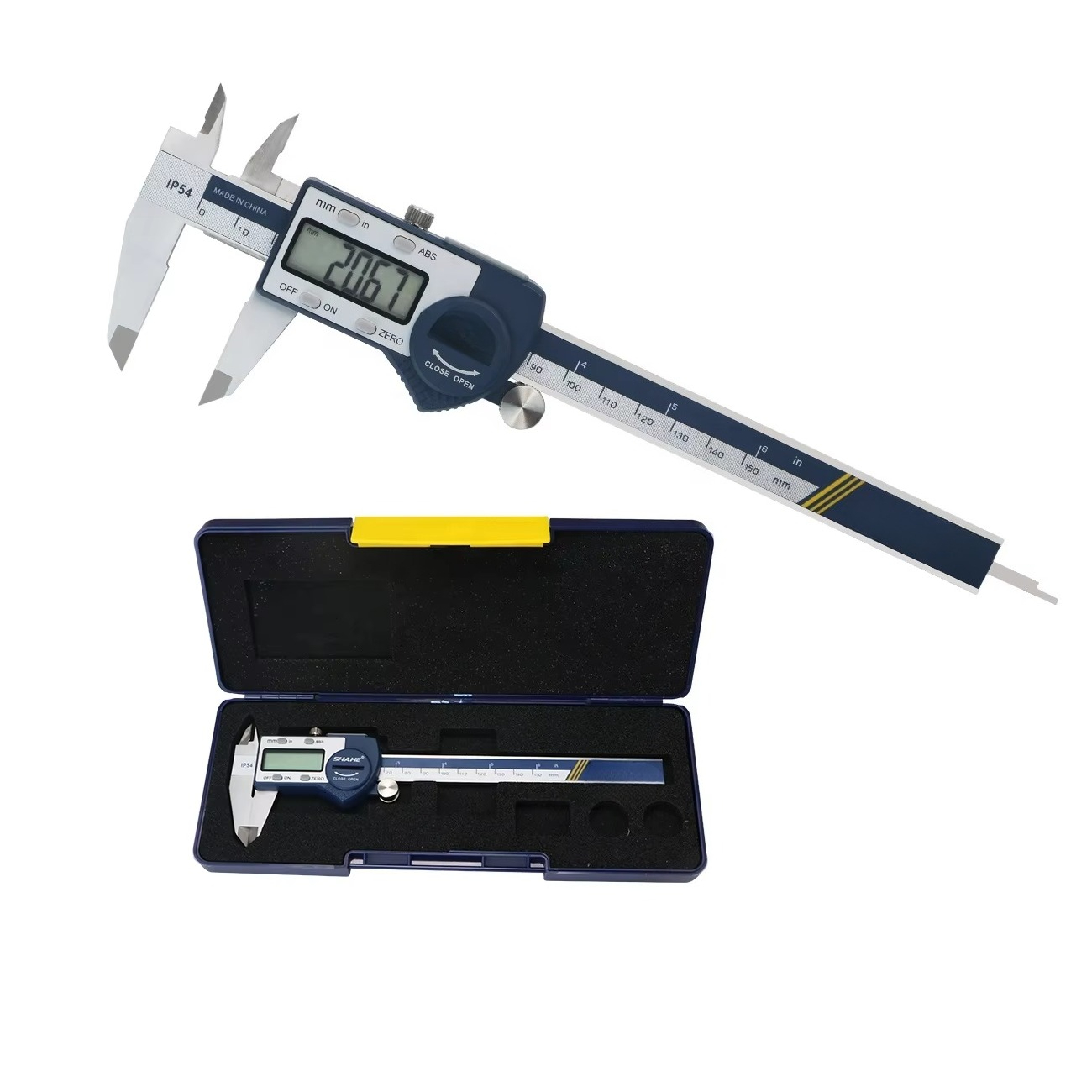 IP54 0–150 mm digitaler Messsc – Digital Caliper 150Mm Stainless Steel Bewertung und Preis