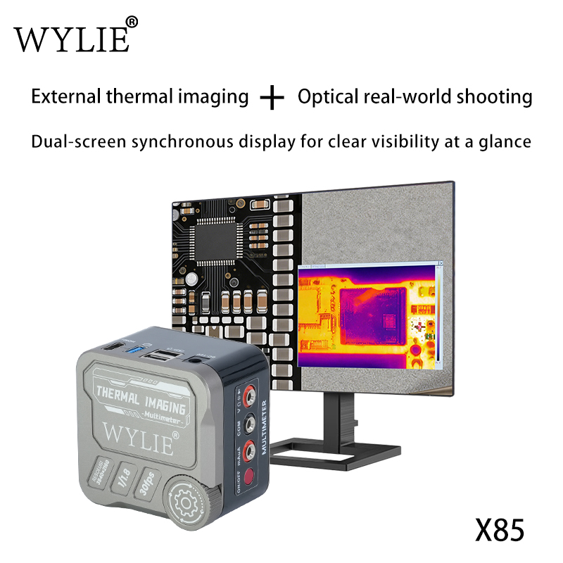 WYLIE X85 4K Industriemikrosko – Thermal Imaging Camera Pcb Repair Bewertung und Preis