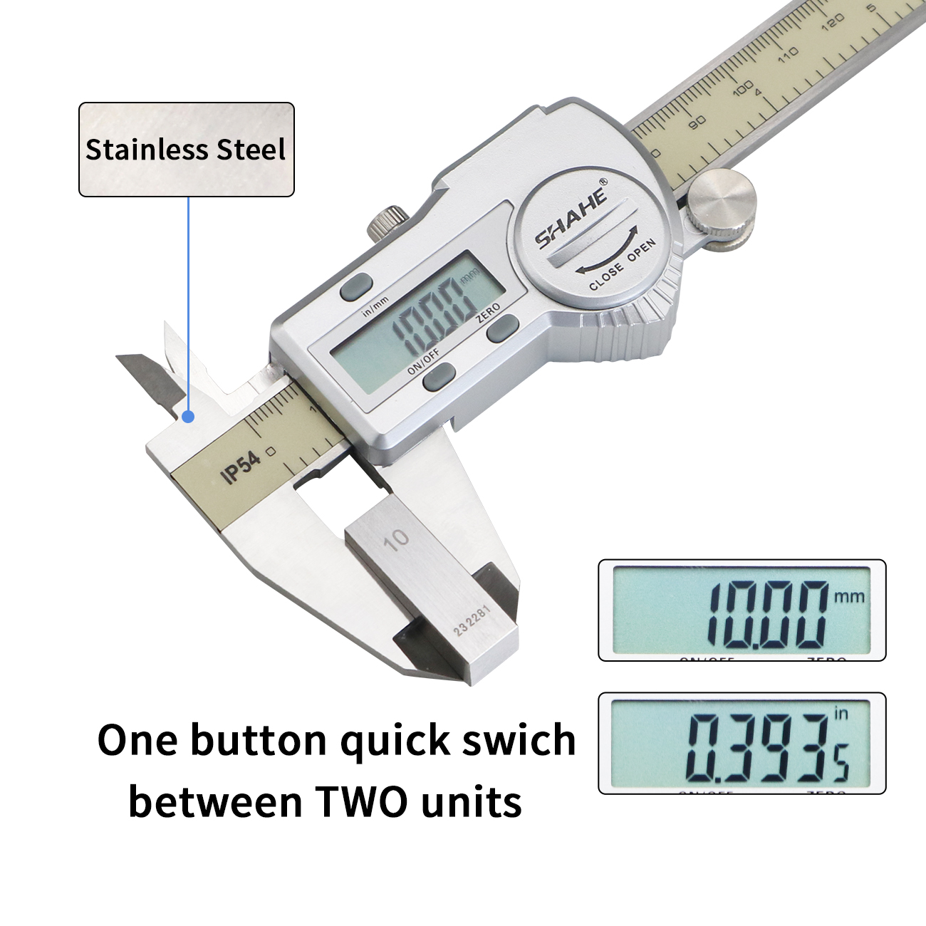 Shahe Digitale Messlehre 0-150 – Digital Caliper 150Mm Stainless Steel Bewertung und Preis