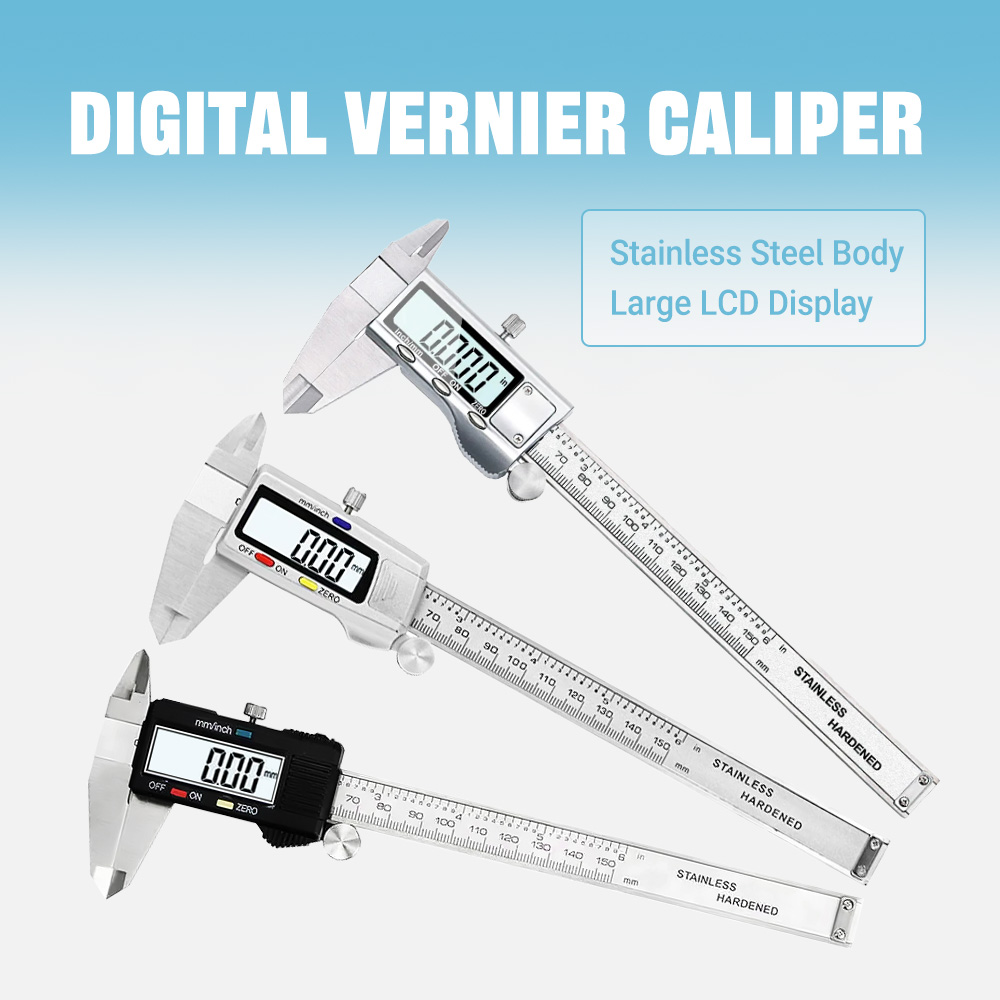 Elektronischer Digitaler Messs – Digital Caliper 150Mm Stainless Steel Bewertung und Preis