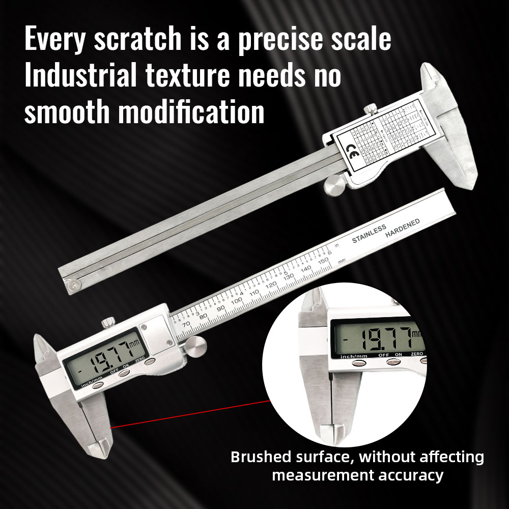 Neuer 6-Zoll 0-150mm Edelstahl – Digital Caliper 150Mm Stainless Steel Bewertung und Preis