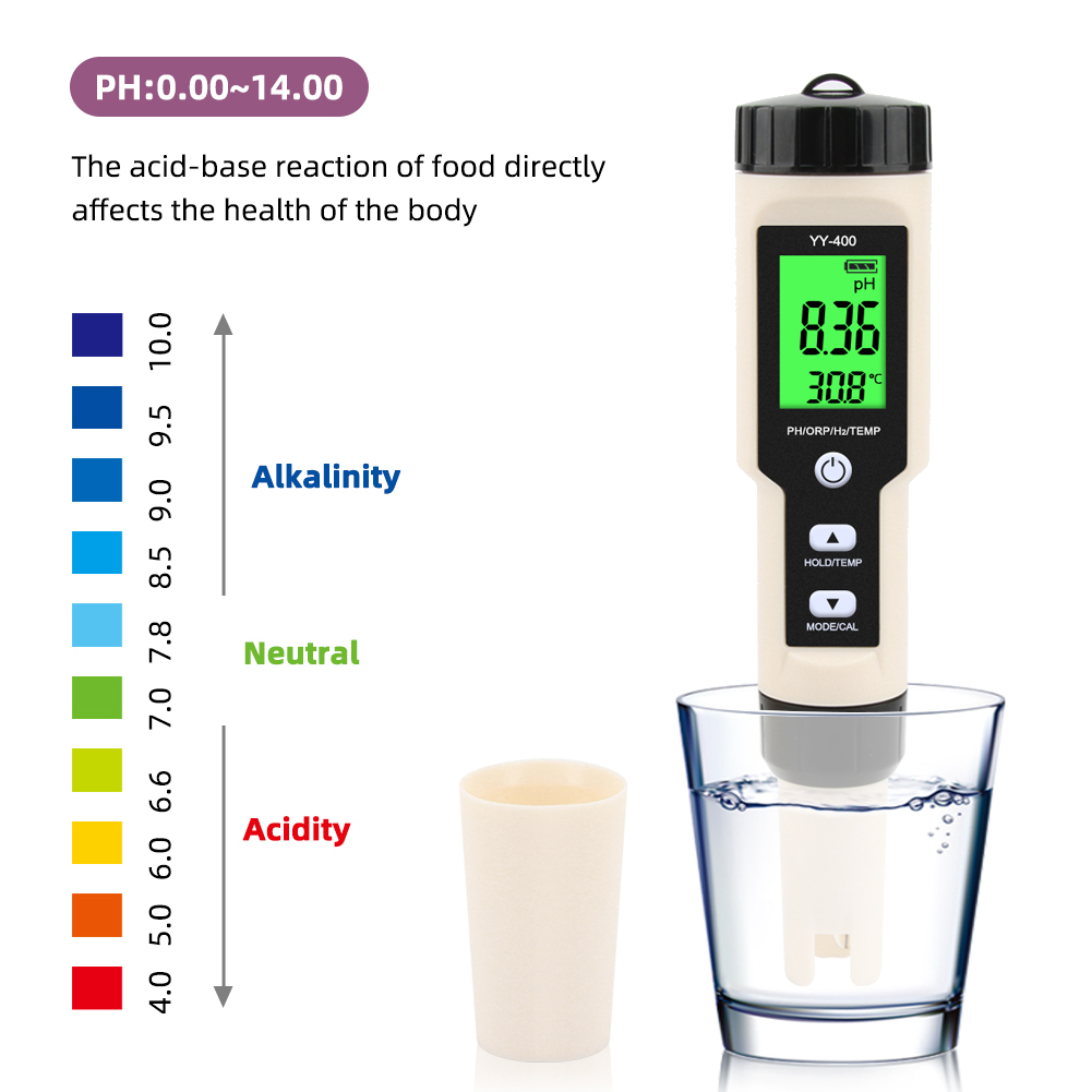 4 in 1 YY-400 ph/orp/h2 & tem  – Ph Meter Digital Water Tester Bewertung und Preis