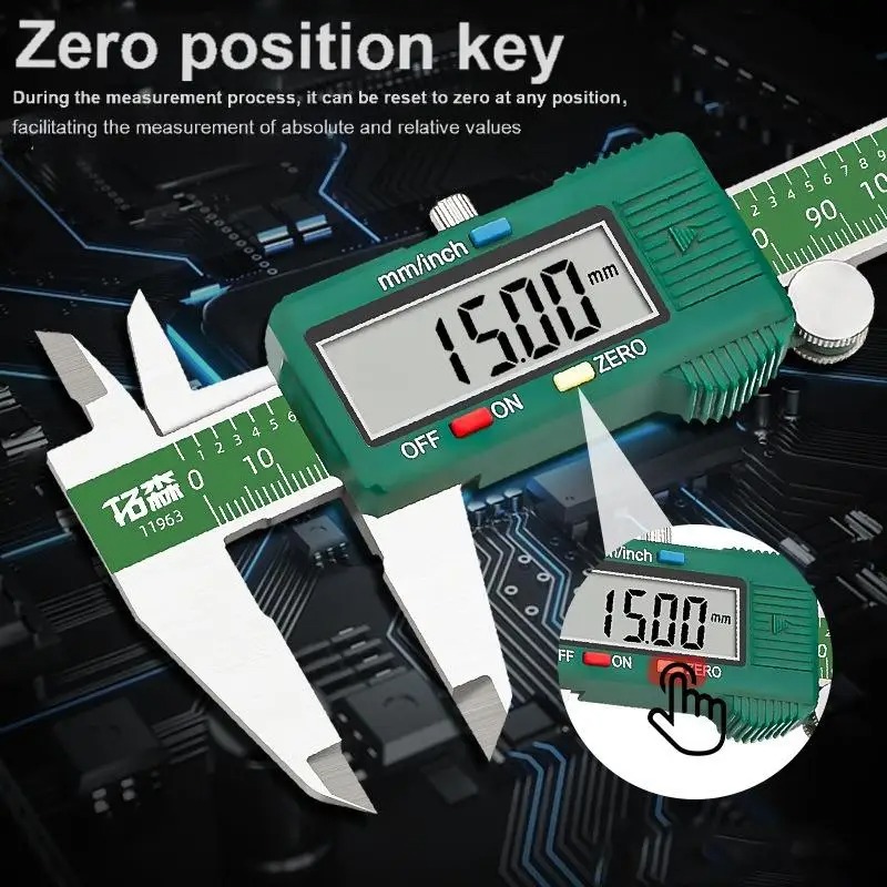 Hochpräzise Kleine Digitale Me – Digital Caliper 150Mm Stainless Steel Bewertung und Preis