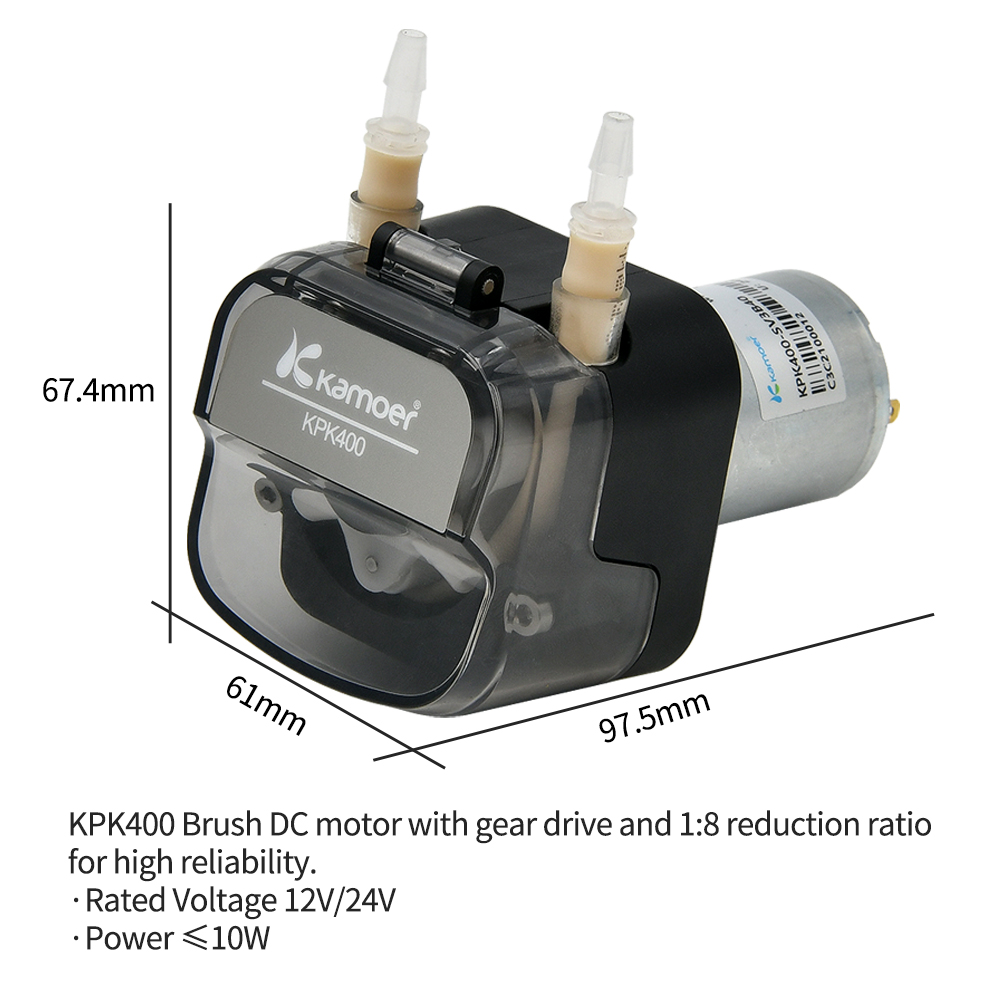Kamoer 400 ml/min kpk400 peris – Mini Peristaltic Pump 12V Bewertung und Preis