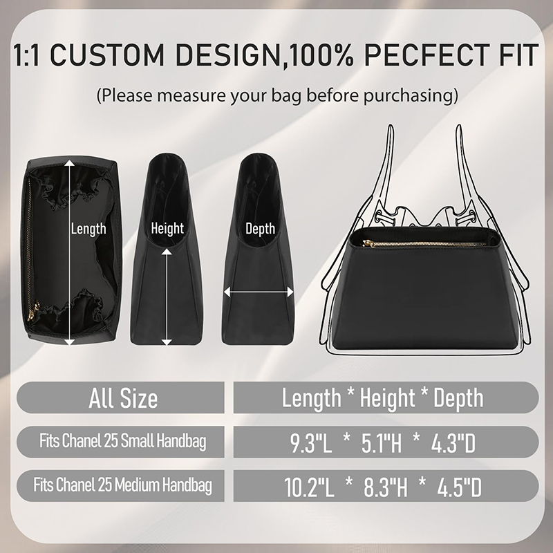 Nylon-Taschen-Organizer-Einsat – Packaging Bewertung und Preis